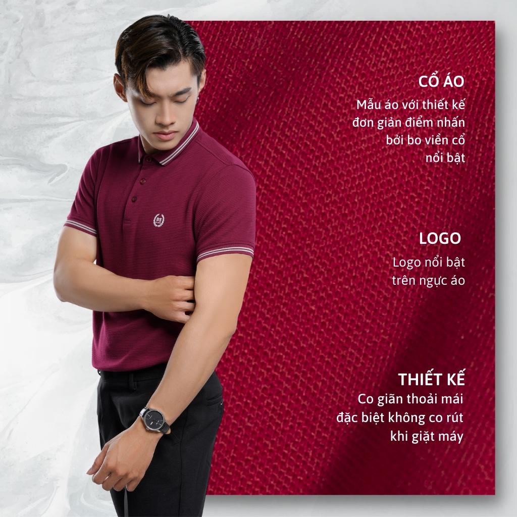 Áo Polo nam premium BLOOK chất vải thun gân mềm mại co giãn mã 32093 (HÌNH THẬT)