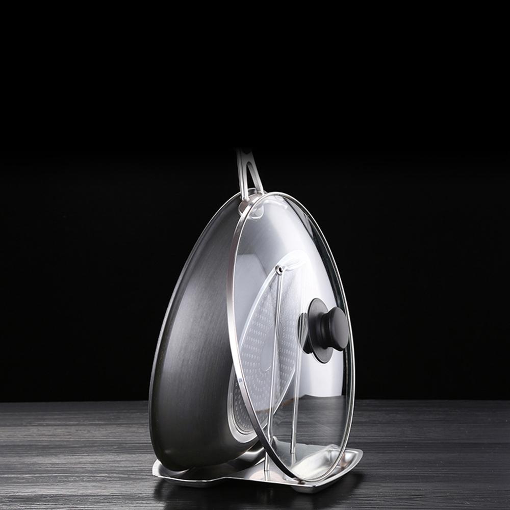 Nồi Lẩu Inox Nắp Giá Đỡ Có Thể Tháo Rời Chảo Bao Kệ Bếp Đa Năng Thìa Đũa Giá ĐỠ MUỖNG Đứng Phụ Kiện Nhà Bếp