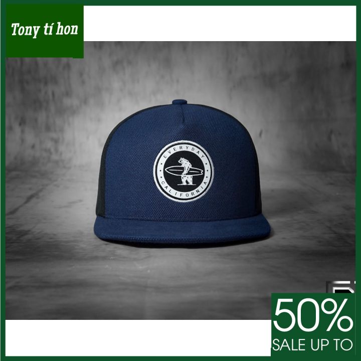 Tony tí hon - Mũ nón kết lưỡi trai snapback gấu EVERYDAY CALIFORNIA xanh thời trang nam nữ cao cấp