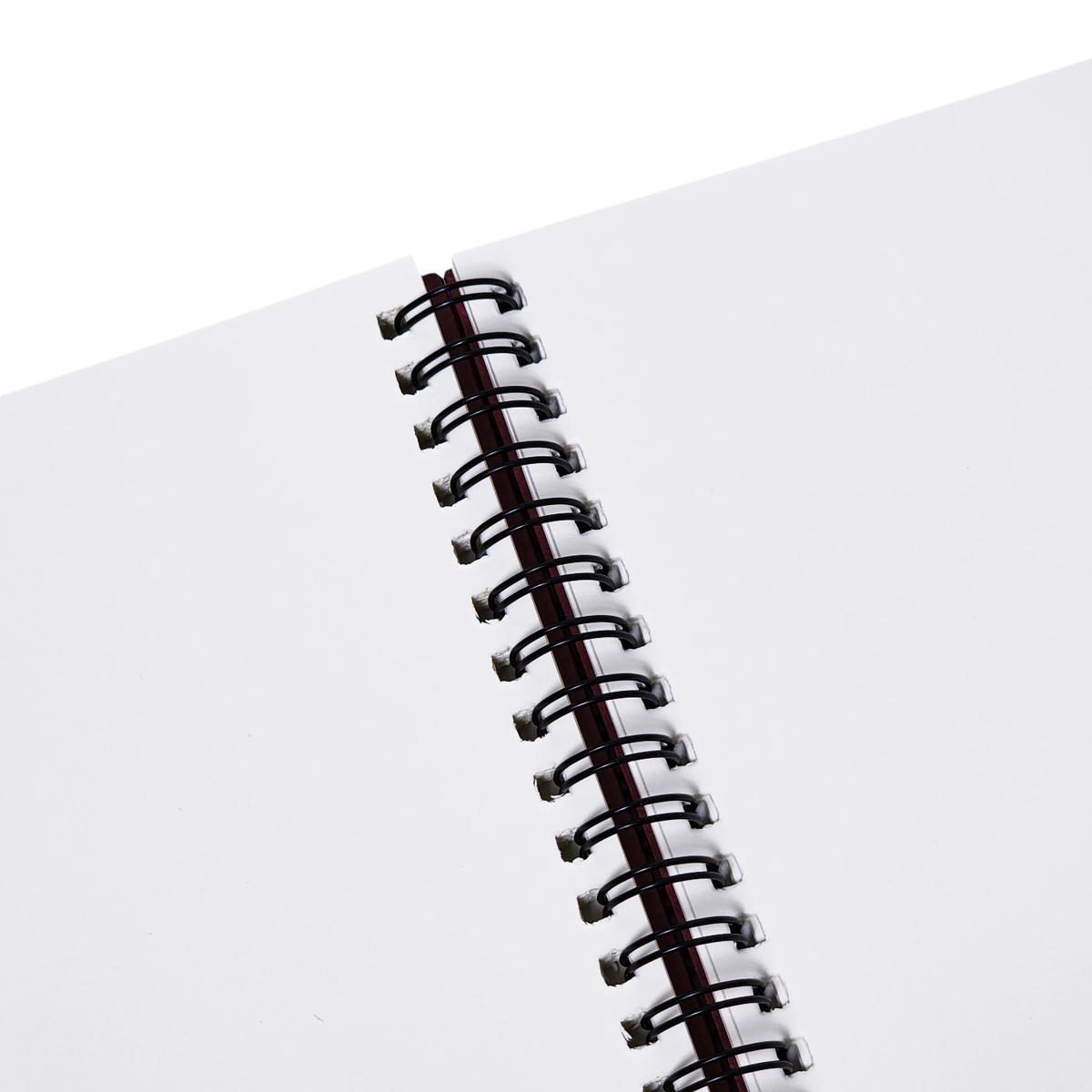 Sổ Lò Xo Little Christmas B6 - Giấy Trơn - 120 Trang 100gsm - The Sun 01 - Màu Đỏ