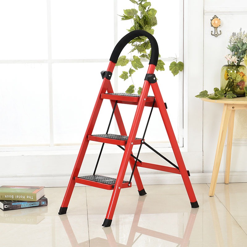 Thang 3 Tầng Xếp Gọn Cho Căn Hộ Gia Đình Fold Up Ladder - Chịu lực tốt