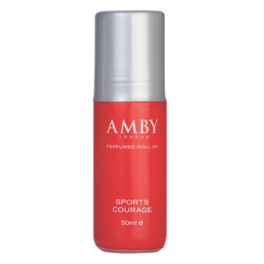 Lăn Khử Mùi Amby London Purfumed Roll On Sports Courage (50ml)