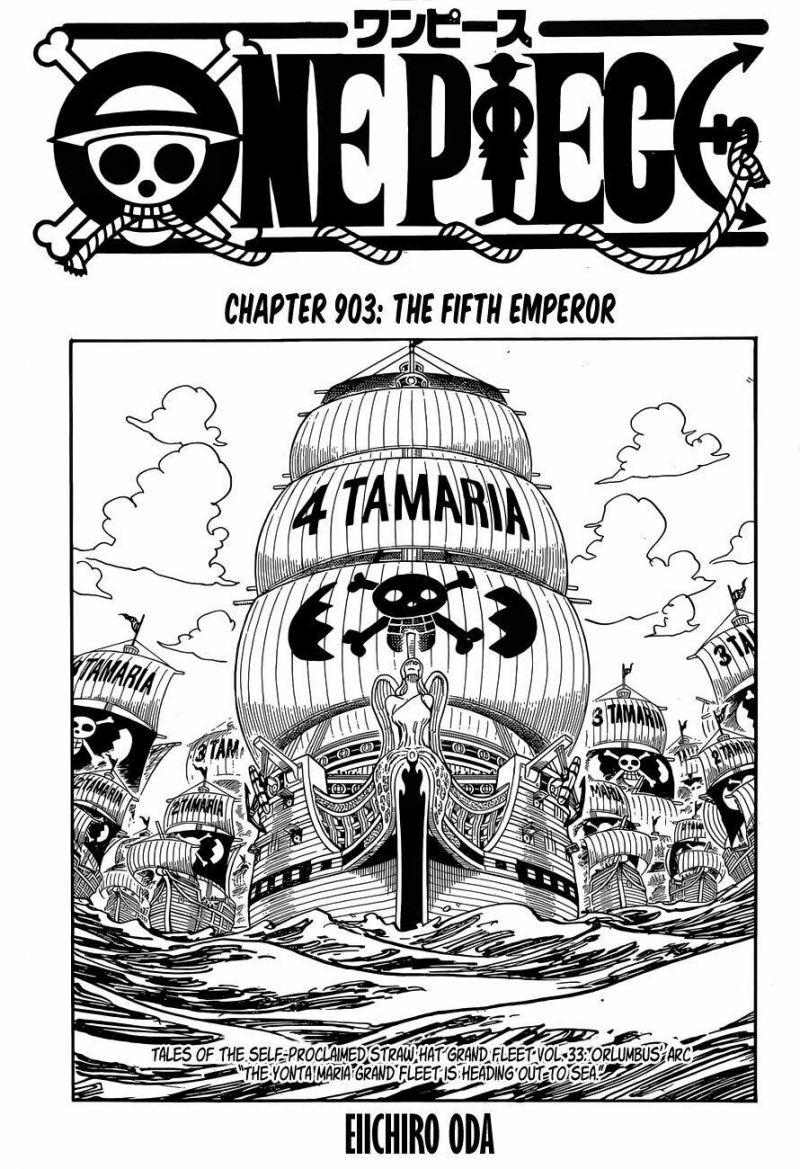 đảo hải tặc - one piece chapter 903 1