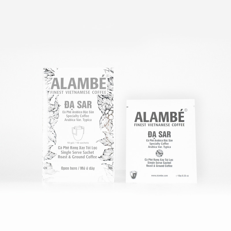 CÀ PHÊ TÚI LỌC ALAMBÉ - ĐẠ SAR (18 gói x 10g)