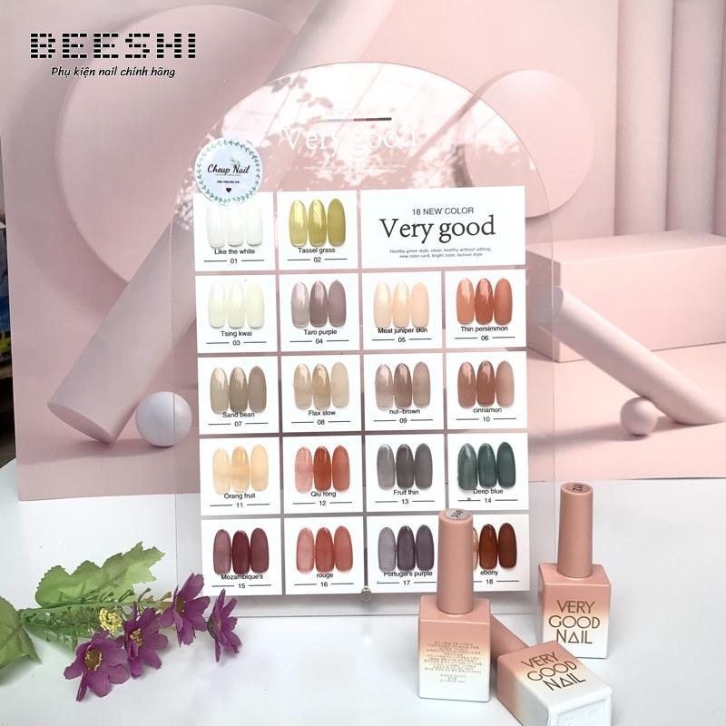 sét sơn thạch 18 24 màu nail - Beeshi shop nail