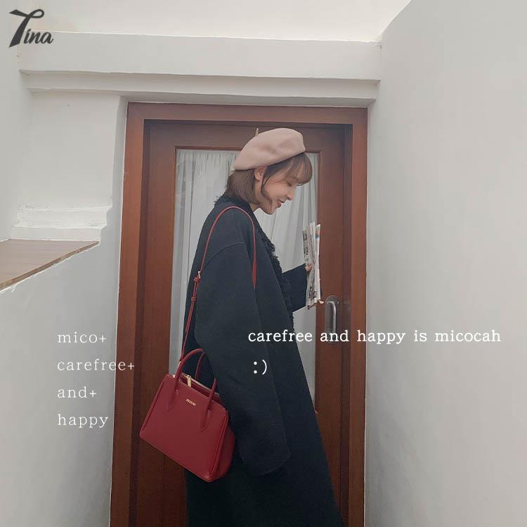 Túi xách nữ cầm tay Micocah 2021 thiết kế dáng vuông, style đơn giản