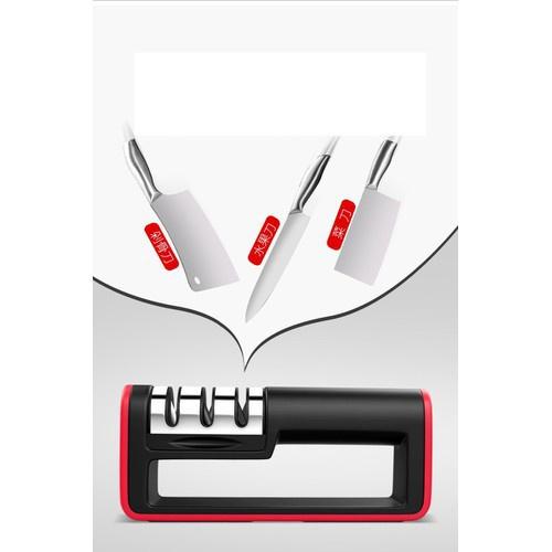 Mài Dao Inox Cầm Tay 3 Lưỡi Đa Năng, Dụng Cụ Mài Dao Kéo Tiện Lợi