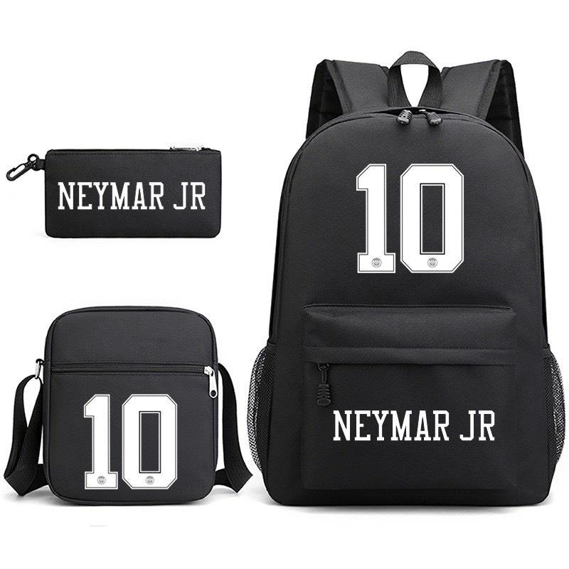 Balo thể thao in tên cầu thủ Messi, CR7, Neymar - BỘ 3 SẢN PHẨM
