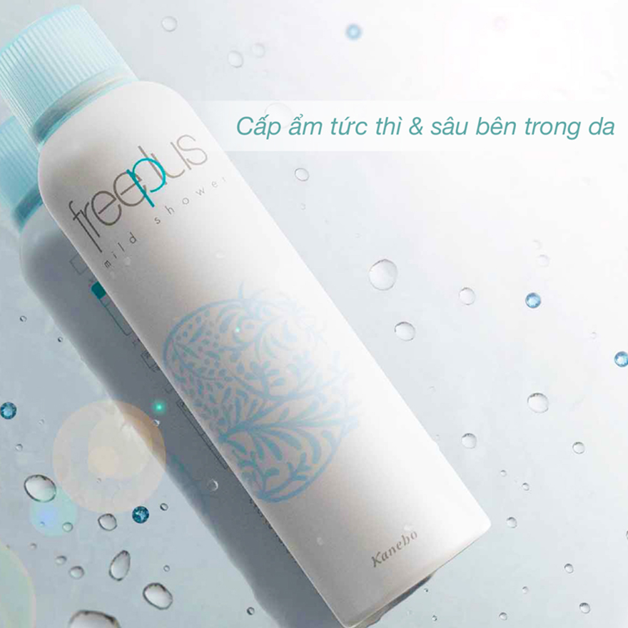 Xịt Dưỡng Ẩm Dịu Nhẹ Freeplus Mild Shower 165g