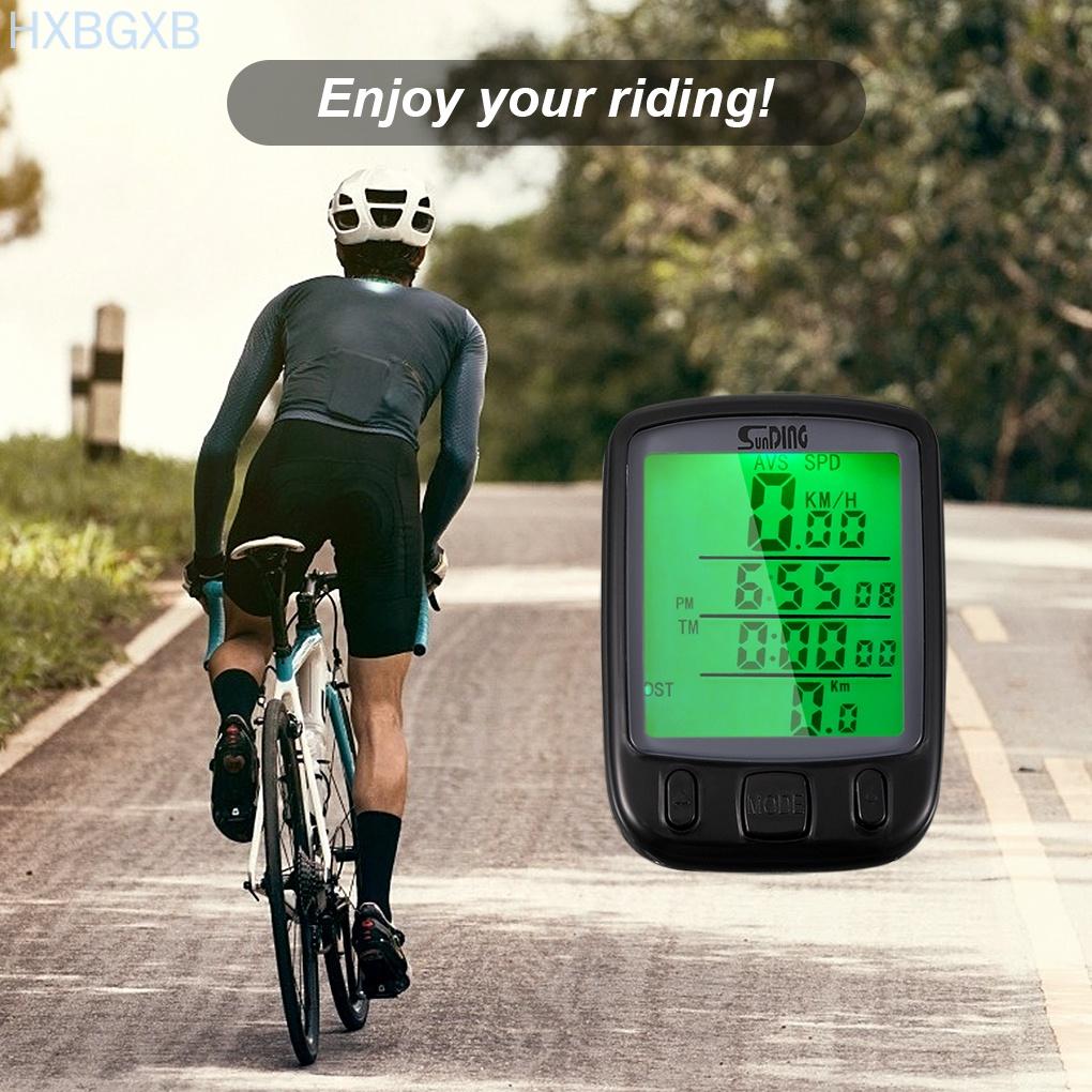 Bike Speedometer Digital Display Bicycle Riding Odometer Portable Backlight Cycling Speedometer