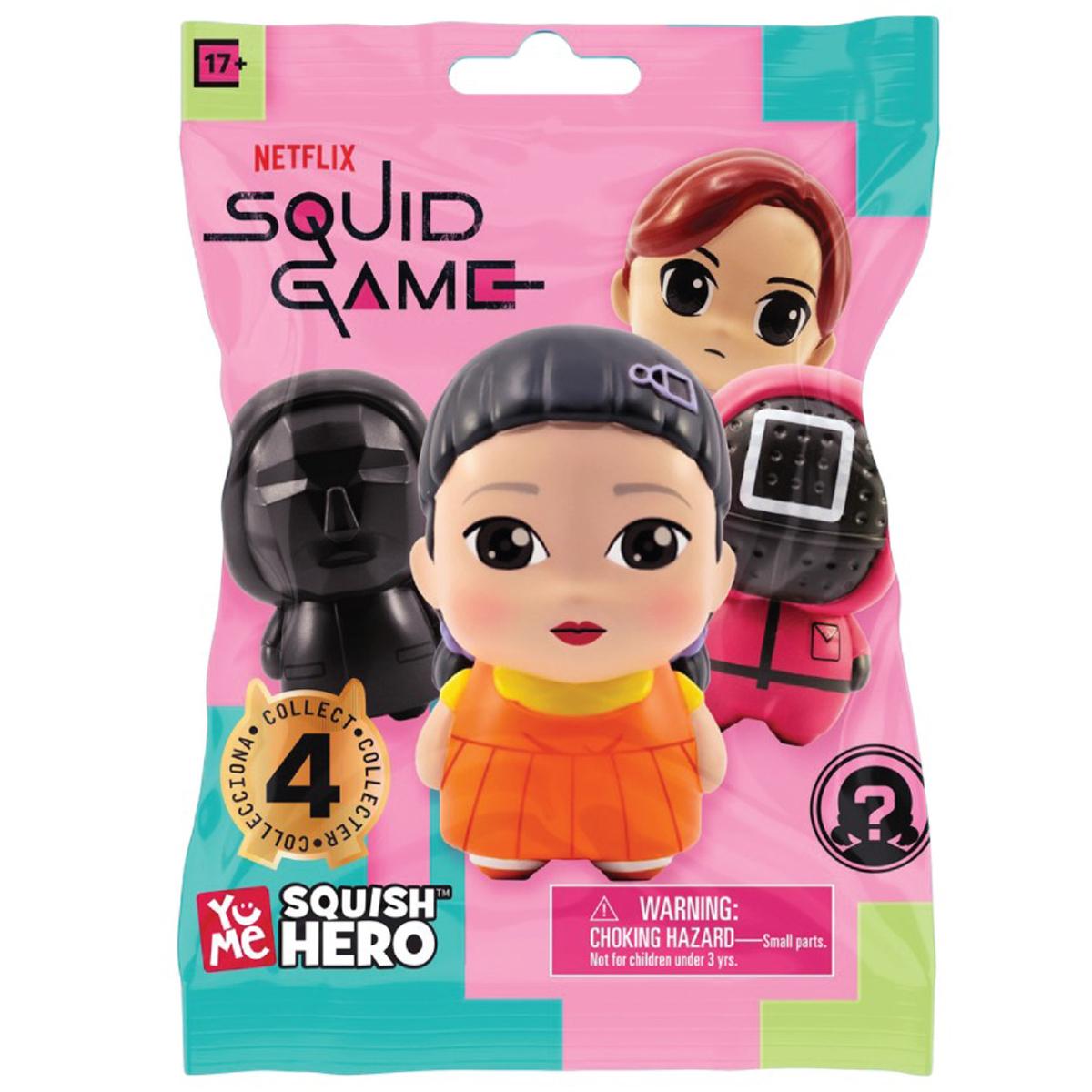 Đồ Chơi Dẻo Trò Chơi Con Mực Series 1 Squid Game - YuMe SG10216 (Mẫu Sản Phẩm Bên Trong Là Ngẫu Nhiên)
