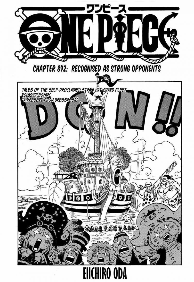 đảo hải tặc - one piece chapter 892 1
