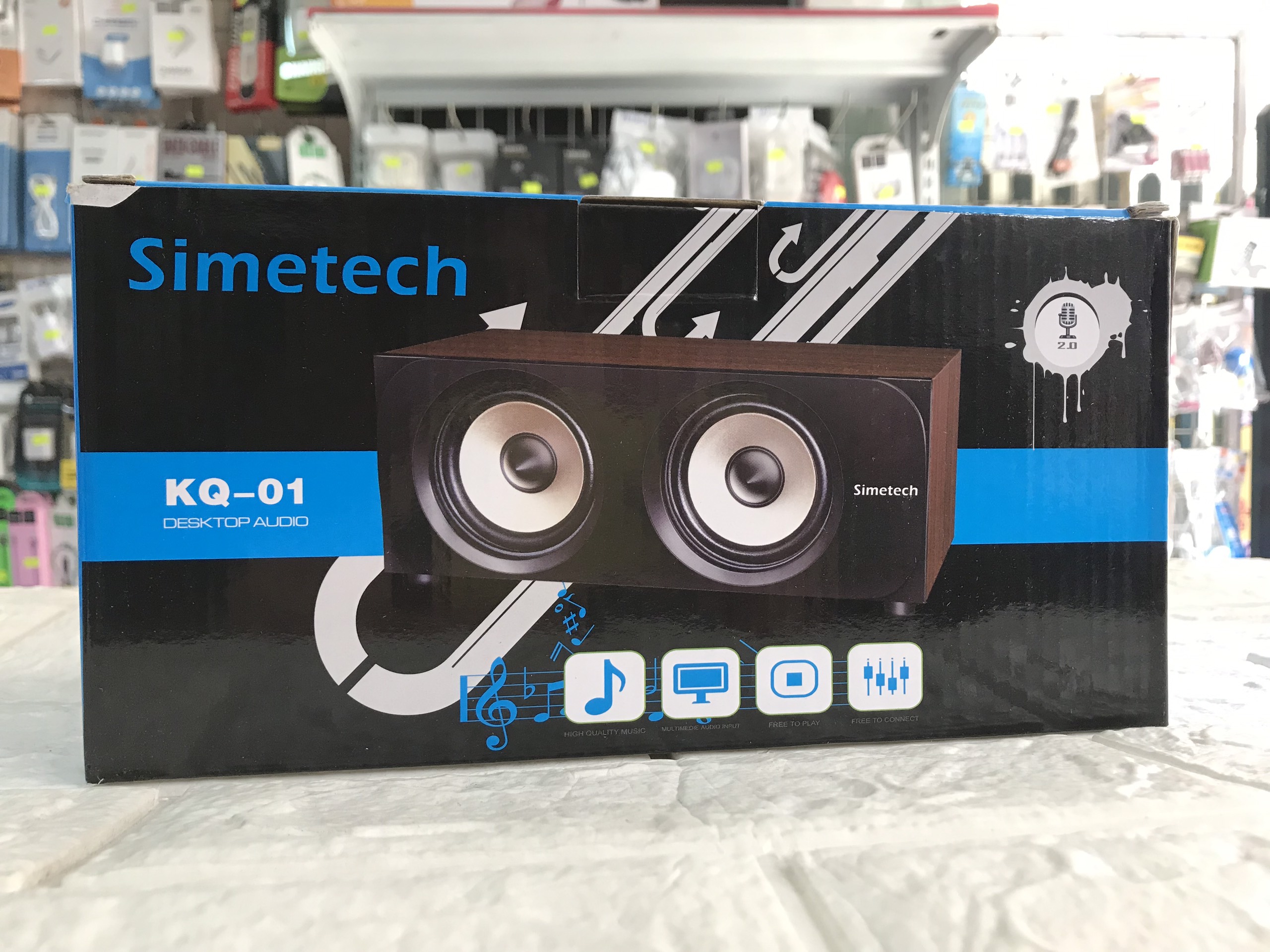 LOA VI TÍNH SIMETECH KQ-01 - HÀNG NHẬP KHẨU