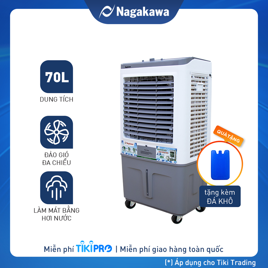 Máy Làm Mát Không Khí Nagakawa NFC666 (150W) - Hàng Chính Hãng