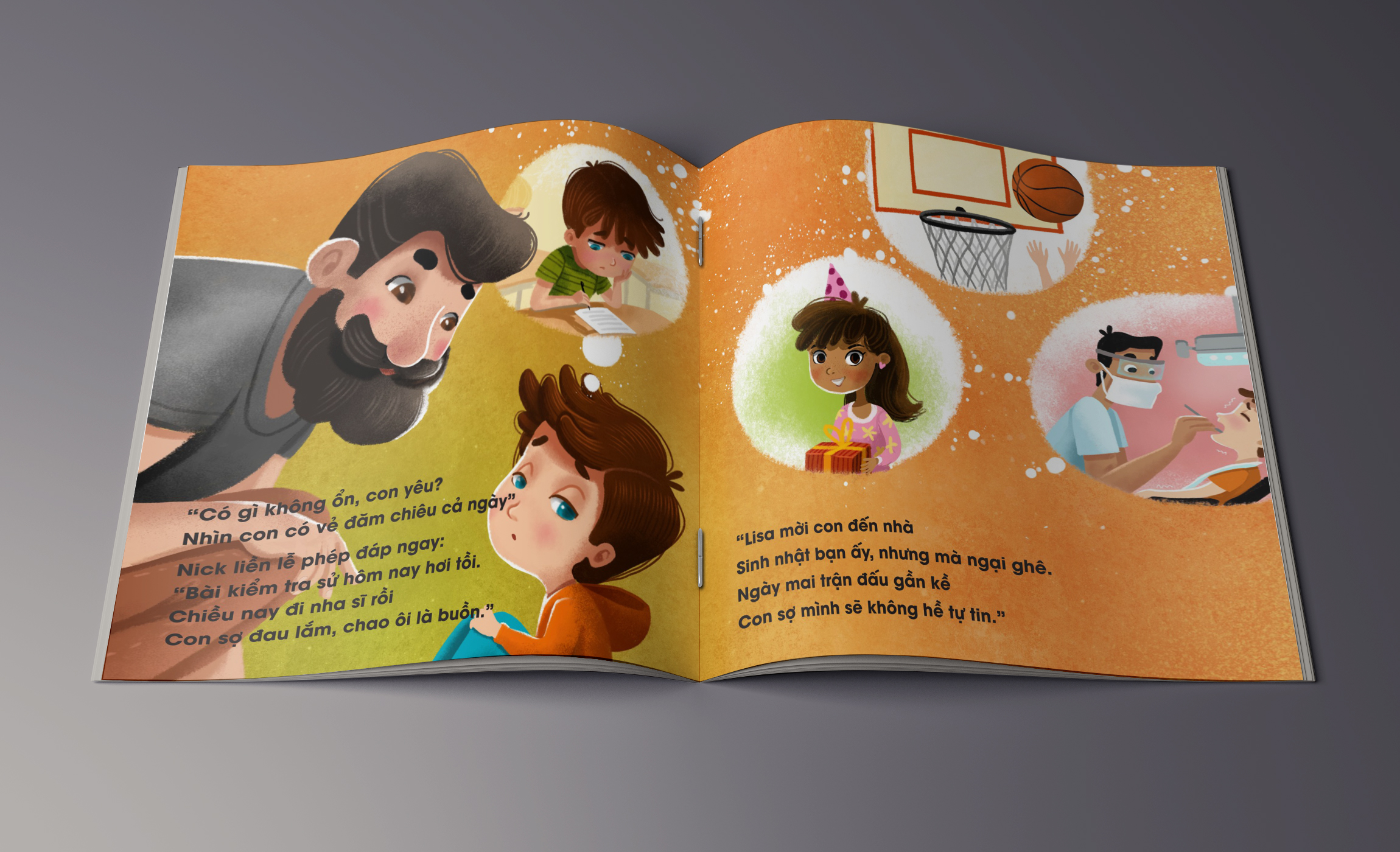 Benito - Sách thiếu nhi - Sức mạnh của cảm xúc. Tớ biết quan tâm