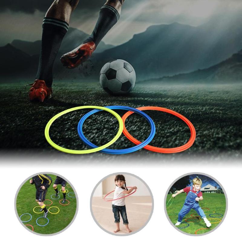 5 Cái/bộ Rèn Luyện Nhanh Nhẹn Di Động 5 Cái/bộ Bóng Đá Bóng Đá Tốc Độ Rèn Luyện Nhanh Nhẹn Nhẫn Thể Thao Futbol Thiết Bị Tập Luyện Color: 40cm 1set