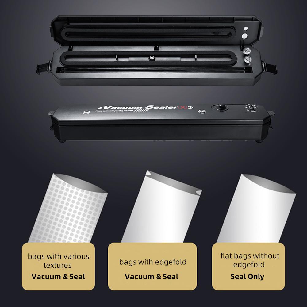 Vacuum Sealer Machine Automatic Food Saver Household Vacuum packaging Machine Compact Design Preservation with Bags