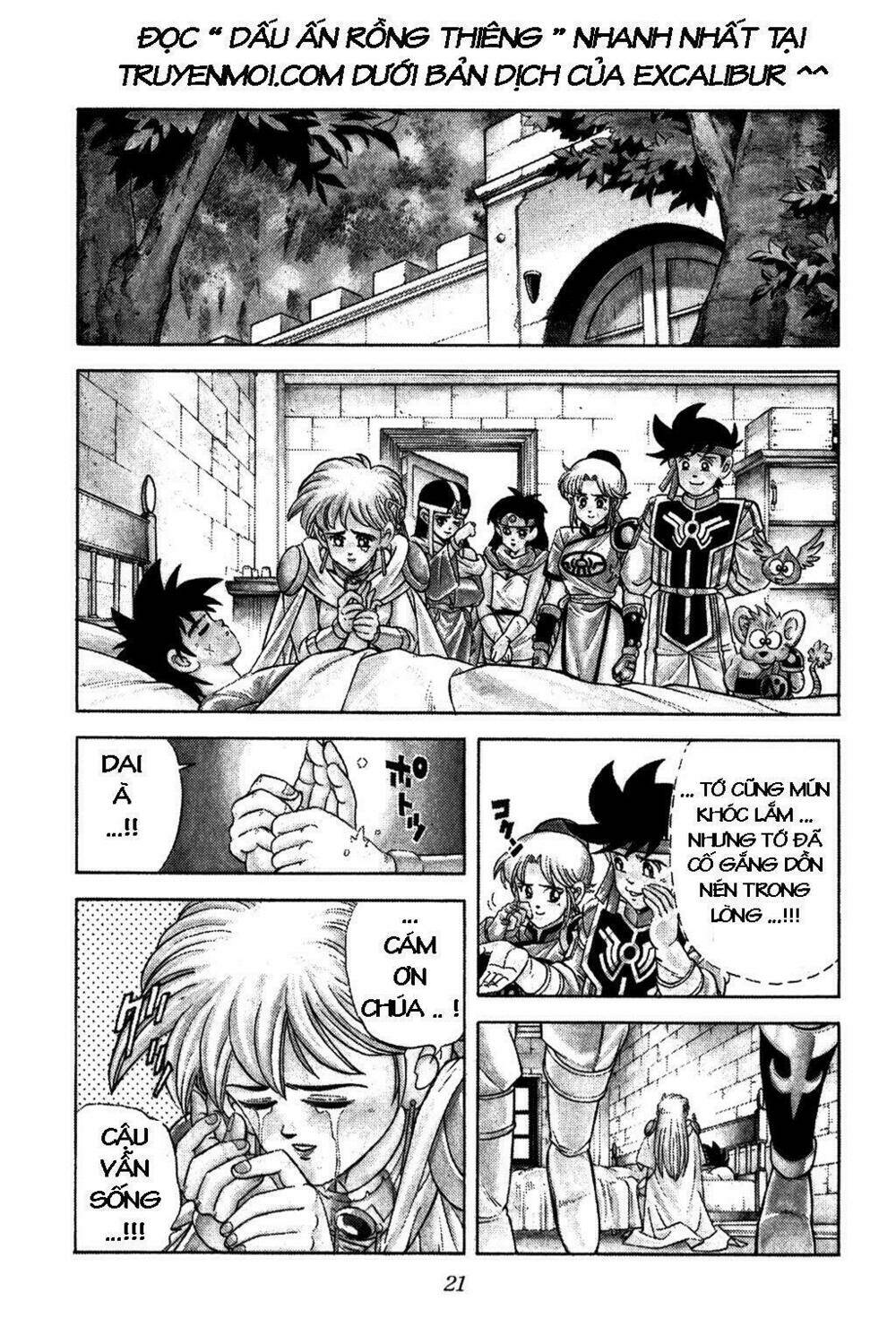 dragon quest - dấu ấn rồng thiêng chapter 217 17