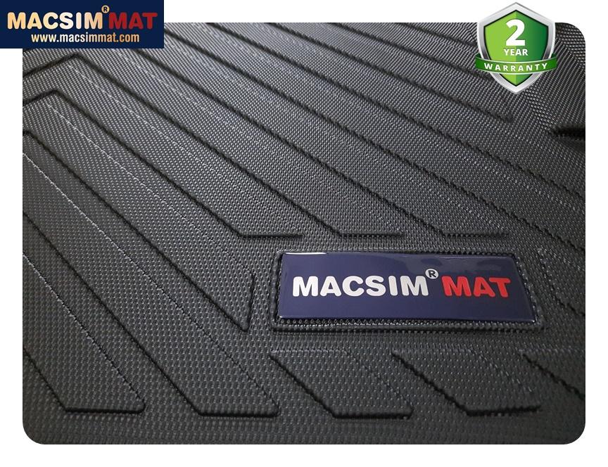 Thảm lót cốp Mercedes S class 2014-2020 nhãn hiệu Macsim chất liệu TPV cao cấp màu đen