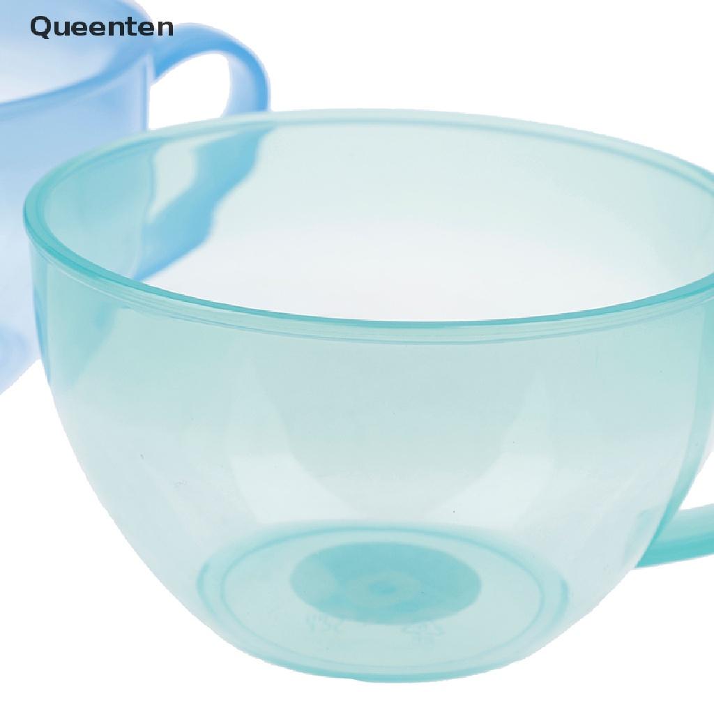 Queenten Colourful Plastic Kitchen Mixing Bowl for Baking &amp; Cooking 4 Colours QT