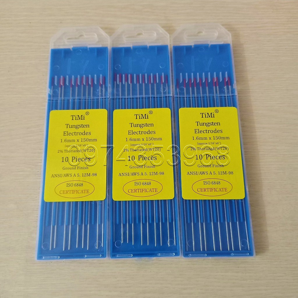 Kim hàn tig inox 1.6x150mm TiMi