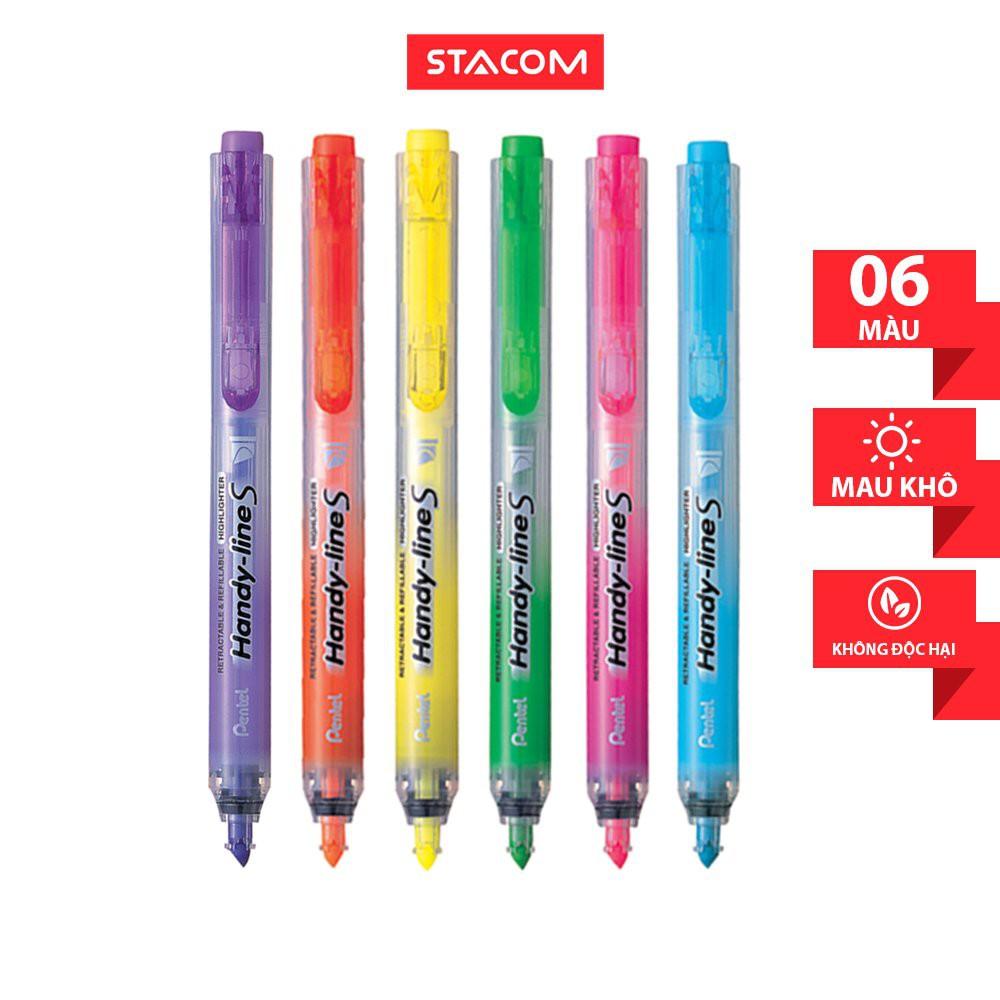 Bút dạ quang Handy Lines Pentel SXS15