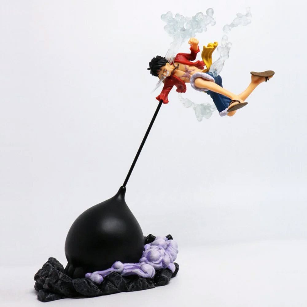 Mô Hình OnePiece Luffy nika gear 2 trạng thái chiến đấu cao 26cm nặng 300