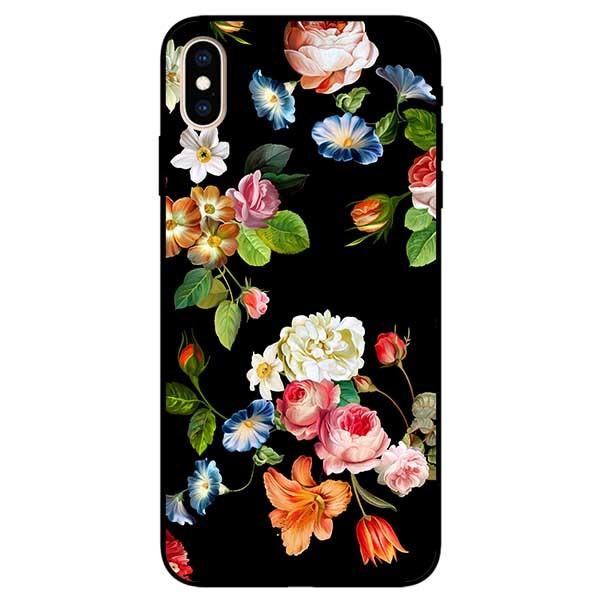 Ốp lưng dành cho Iphone X / Xs - Iphone Xs Max - Iphone Xr mẫu Họa Tiết Hoa Đủ Màu