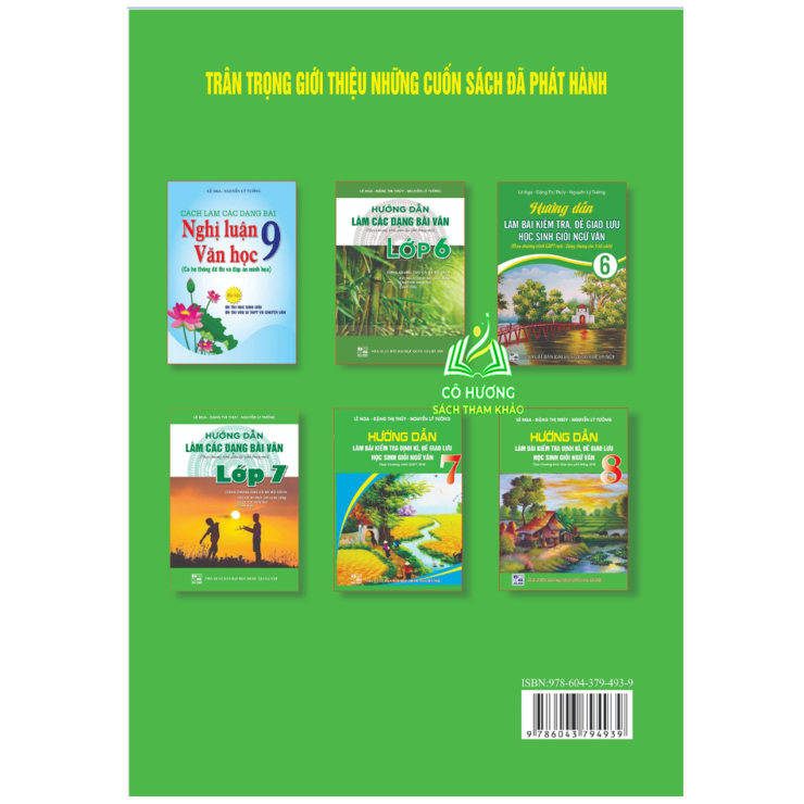 Sách - Combo 2 cuốn Hướng dẫn làm bài kiểm tra định kì + Hướng dẫn làm các dạng bài văn lớp 8  - 2023