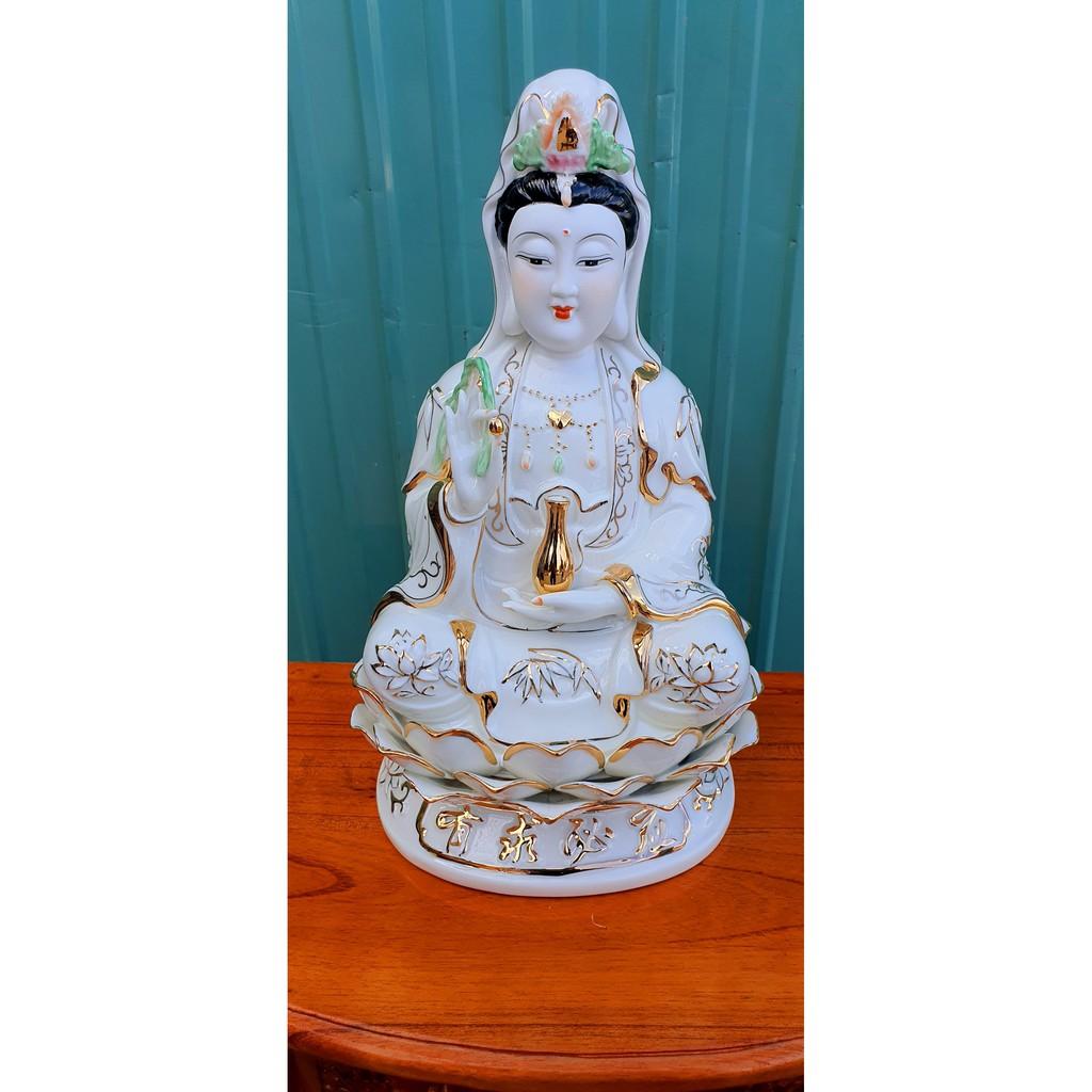 Phật Bà Quan Âm cao 35 cm