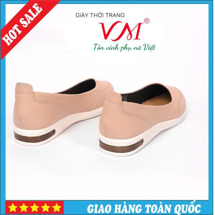 Giày Thể Thao Nữ VM, Chiều Cao 2CM, Da Thật Êm Ái, Bền Chắc Và Thời Trang - TT.HP912_KEM