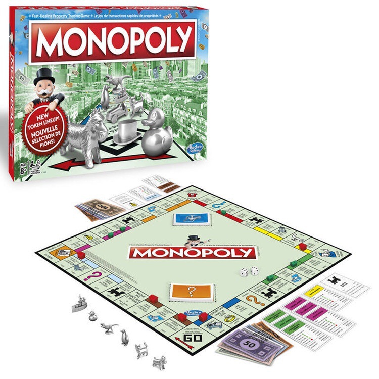 Trò Chơi Thẻ Bài Board Game Monopoly HB