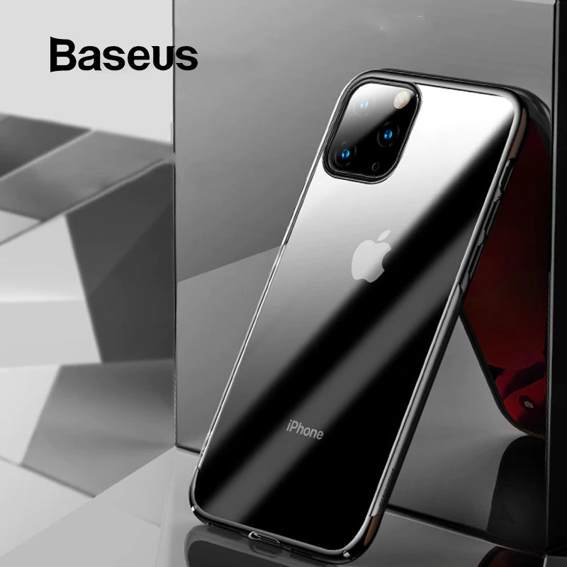 Ốp lưng viền màu mạ crom cho iPhone 11 hiệu Baseus - Hàng nhập khẩu
