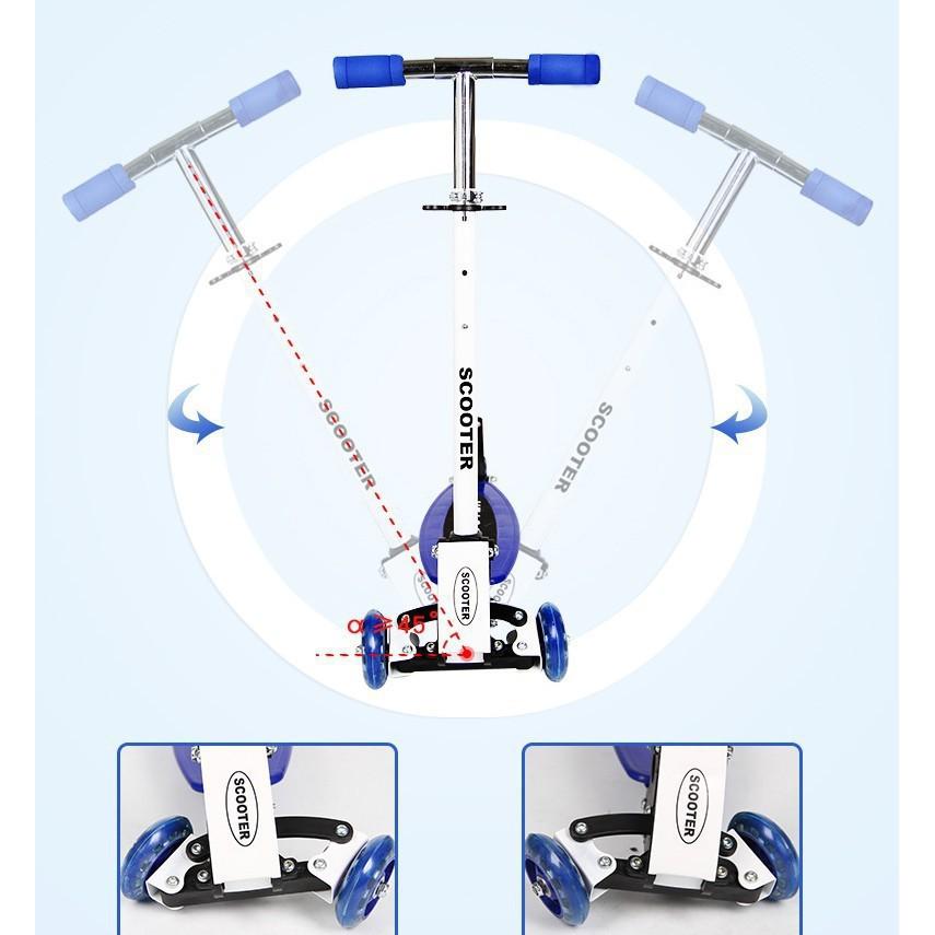 Xe Trượt scooter 3 bánh cho bé, xe trượt cho bé- Xe scooter cho bé- Xe đồ chơi cho bé