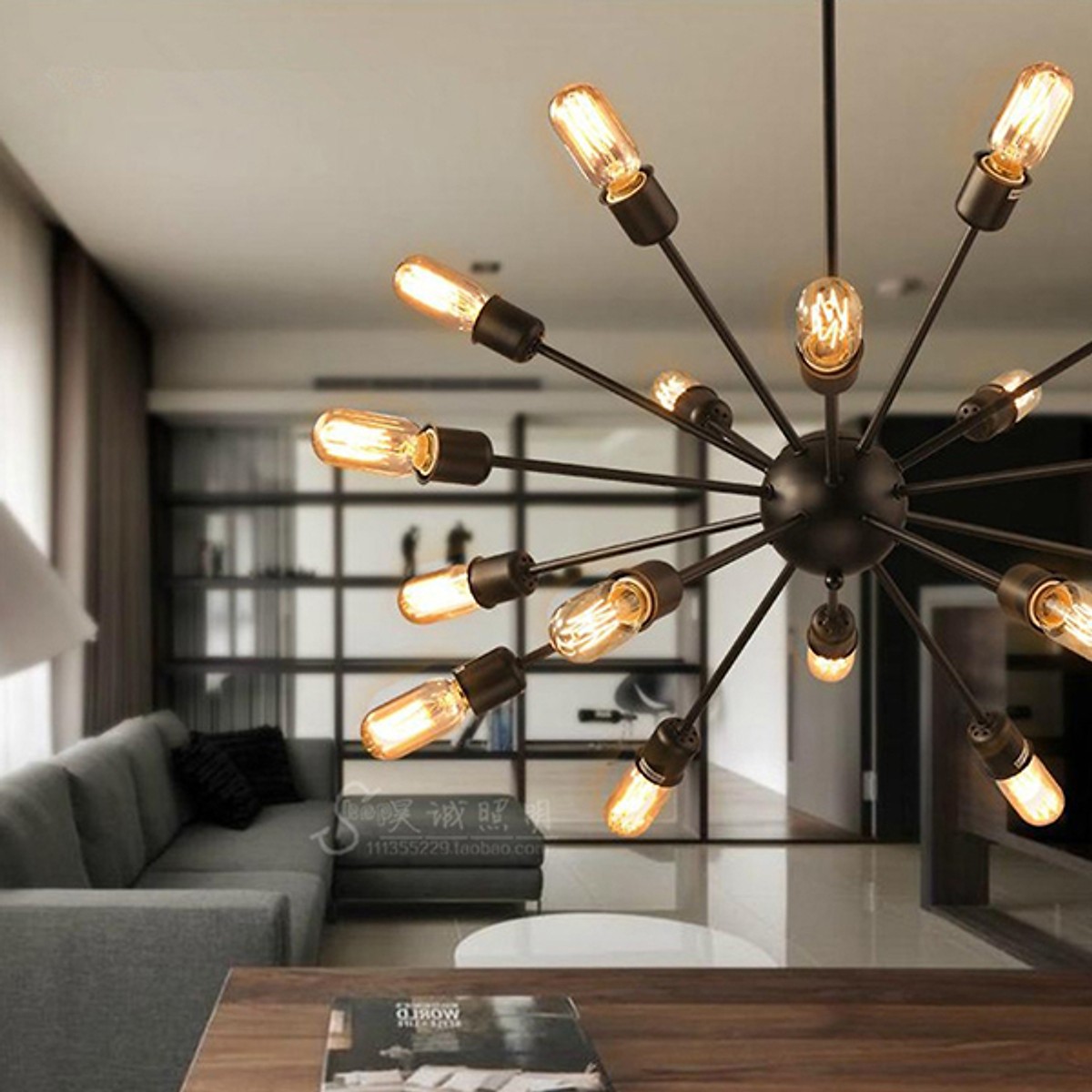 Đèn trần - đèn chùm pháo hoa TH132 MAI LAMP