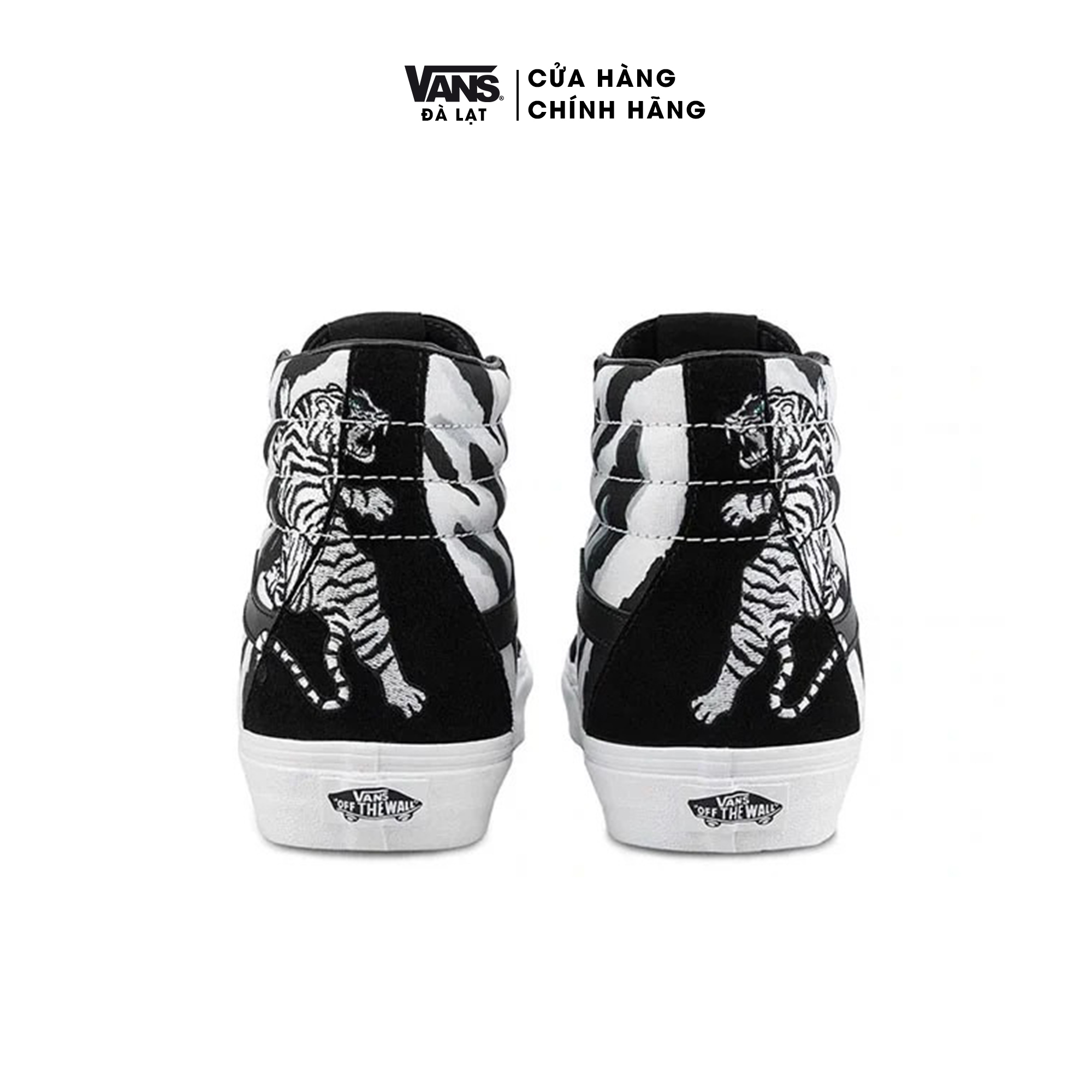 Giày Cố Cao Sneaker Vans SK8-Hi Reissue Tiger - VN0A2XSBWHT