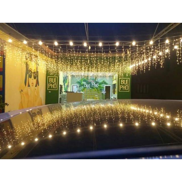 Đèn led Rèm Trang trí nhiều chế độ sáng 4mx0,6 , 12m*0,6m siêu hot