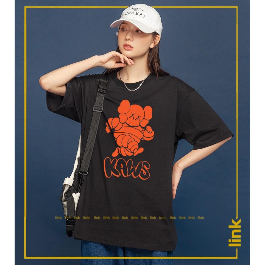 Áo thun KAWS BÉO siêu đáng yêu tay lỡ form rộng