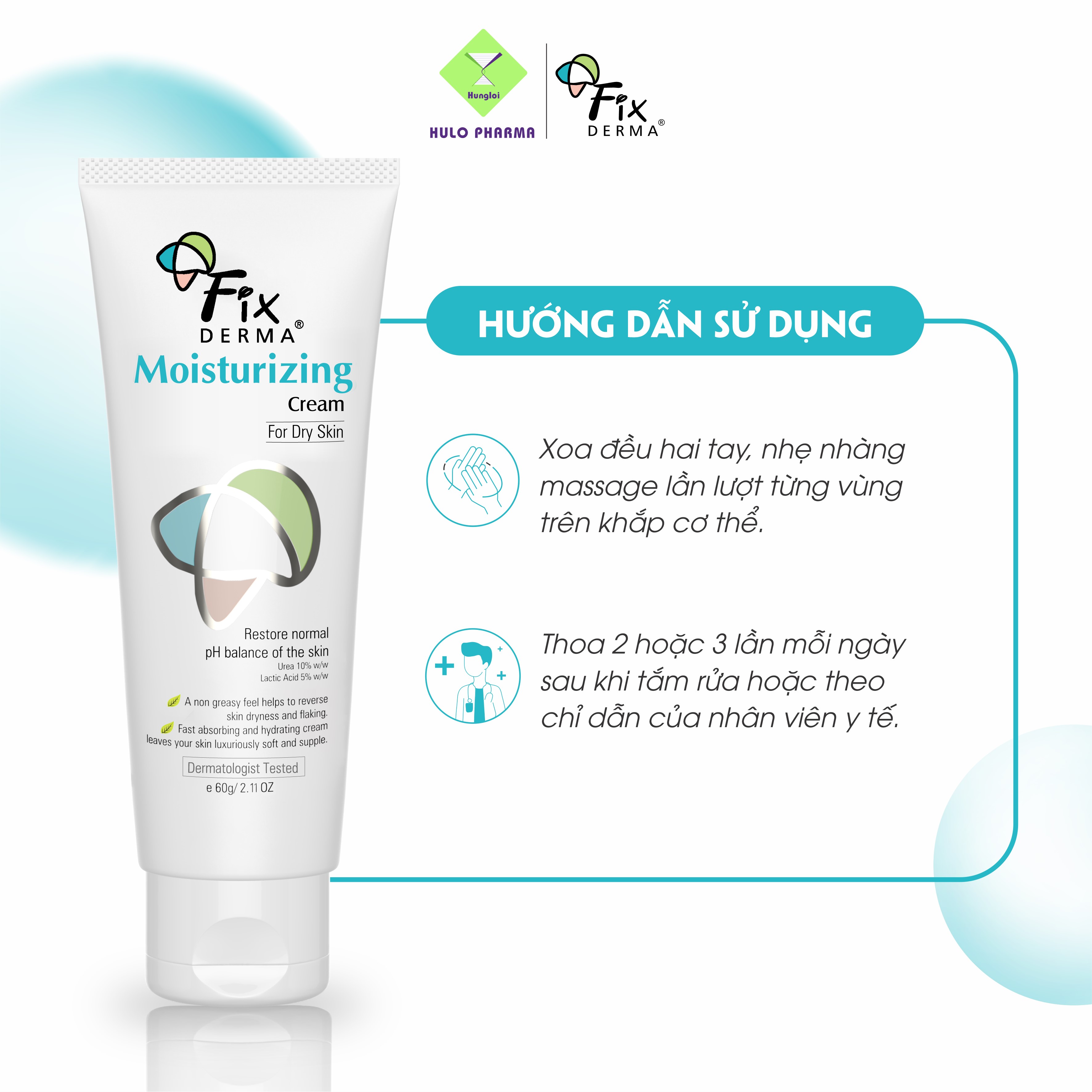 Kem giữ ẩm Fixderma Moisturizing Cream (60g)