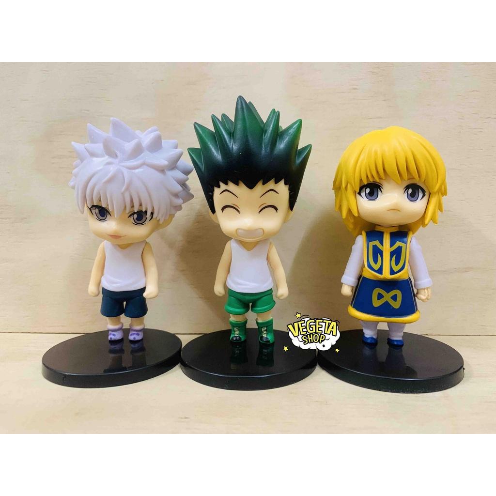 Mô hình Hunter X Hunter - Thợ săn HXH - Gon Killua Kurapika Chrollo Lucifer Hisoka Ging Freecss Machi Komacine - 9~11cm