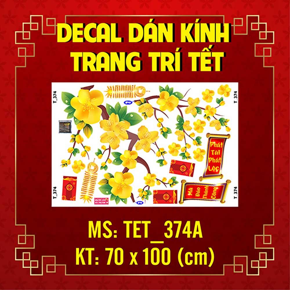 DECAL TRANG TRÍ TẾT 2023 COMBO HAPPY NEW YEAR