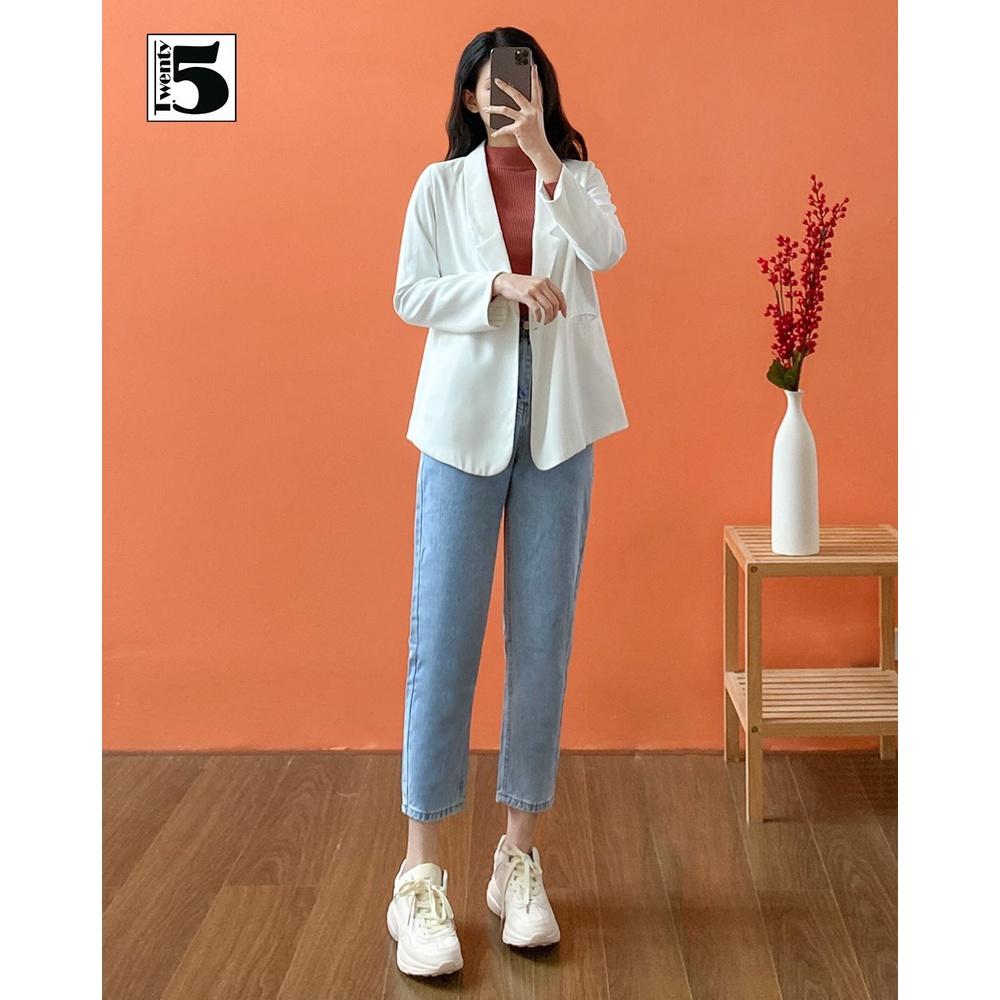 Áo vest nữ cổ 2 ve, 2 hàng khuy Twentyfive NNV25