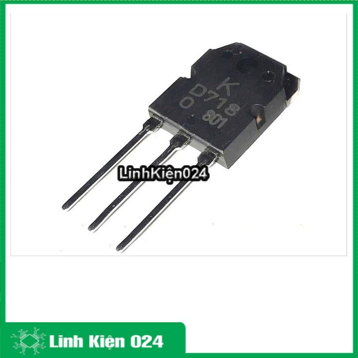 Sò Âm Thanh D718 TO-247 TRANS NPN 8A 120V Hàng Mới Tiện Lợi