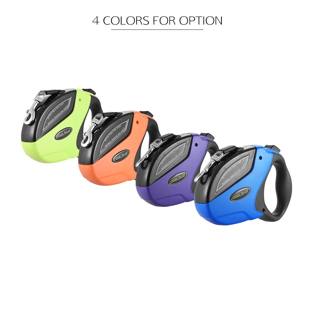 Dây Xích Dắt Chó Đi Bộ Có Thể Thu Vào Với Nút Mở Và Đóng Nylon 16Ft Cho Chó Nhỏ / Vừa / Lớn Lên Đến 110Lbs