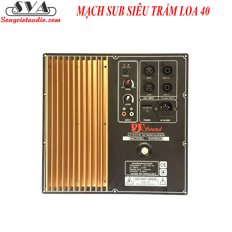 Bộ mạch sub điện 8 sò