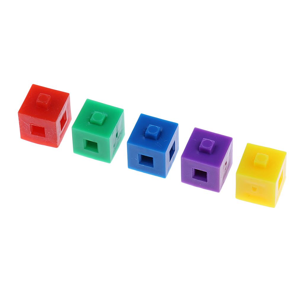 Trẻ Xếp Hình Khối Lập Phương Xây Dựng Bộ Pop Liên Kết Hình Khối Đồ Chơi Giáo Dục