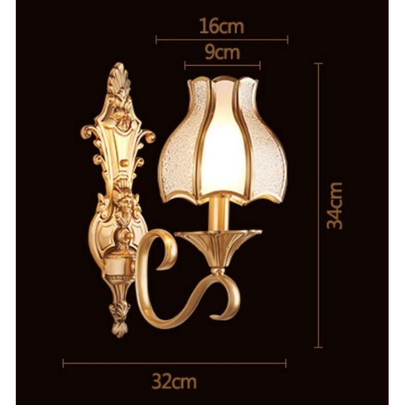 Đèn tường đồng trang trí nội ngoại thất cao cấp,đèn tường tân cổ điển, đèn trang trí,