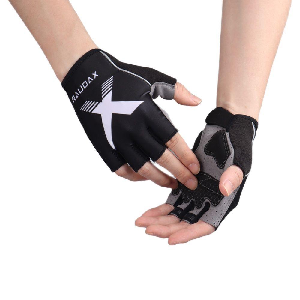 2021 Mới Nam Nữ Ngón Găng Tay Xe Đạp Găng Tay Thể Thao Găng Tay Chống Trượt Chống Mồ Hôi, Chống Sốc thể Thao Thoáng Khí