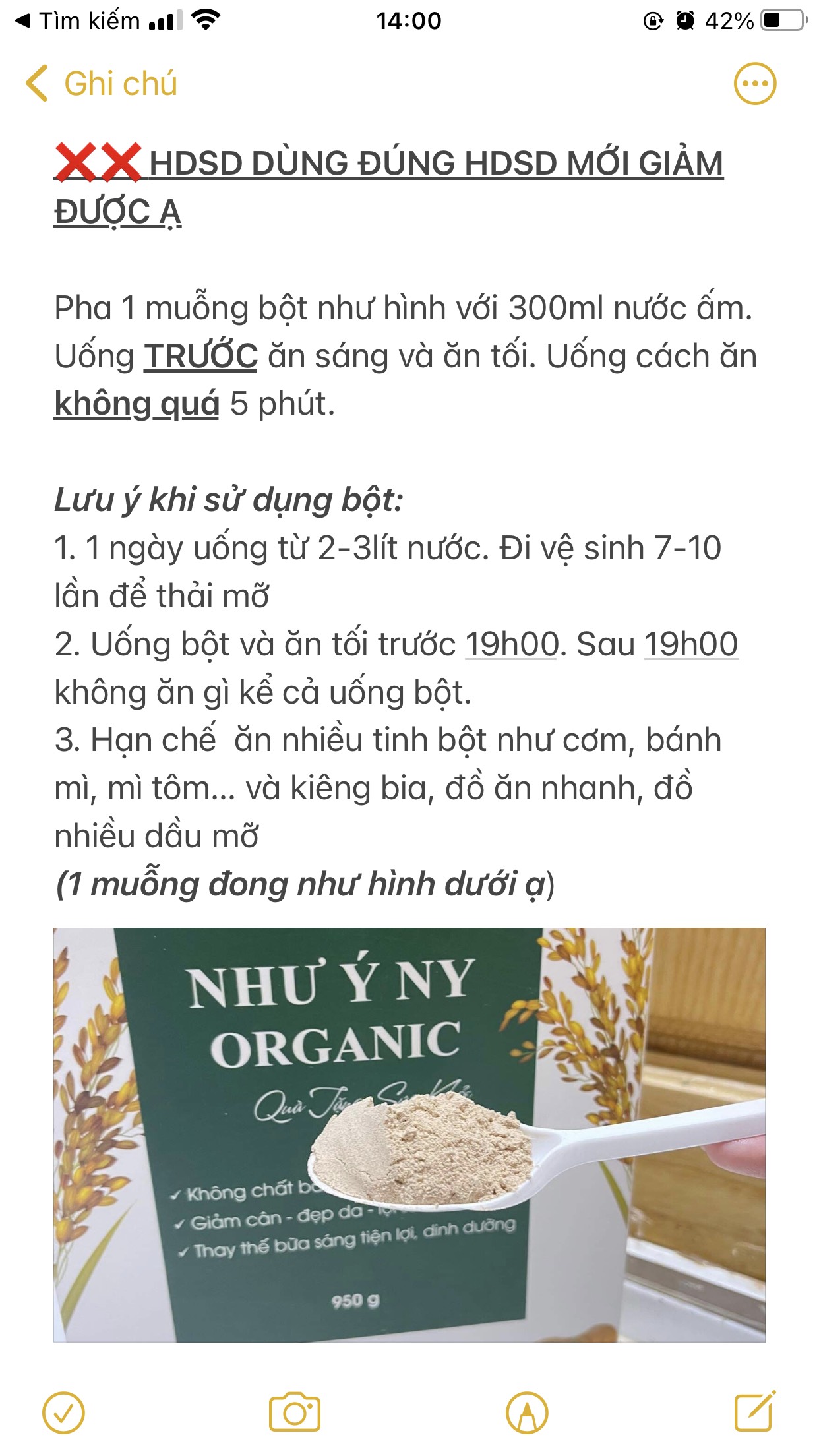 BỘT GẠO LỨT NHƯ Ý NY giảm cân, lợi sữa