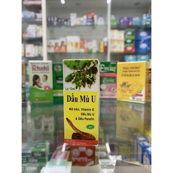 DẦU MÙ U - TRĂN MÙ U - Lọ 15ml